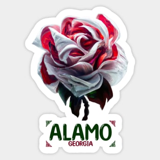 Alamo Georgia Sticker